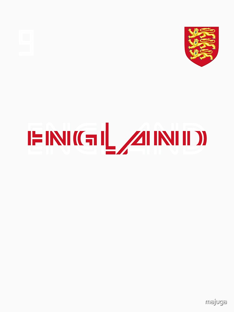 England Soccer Team English Flag football fan by majuga