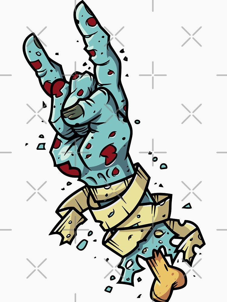 rock zombie by MangaCortaTees
