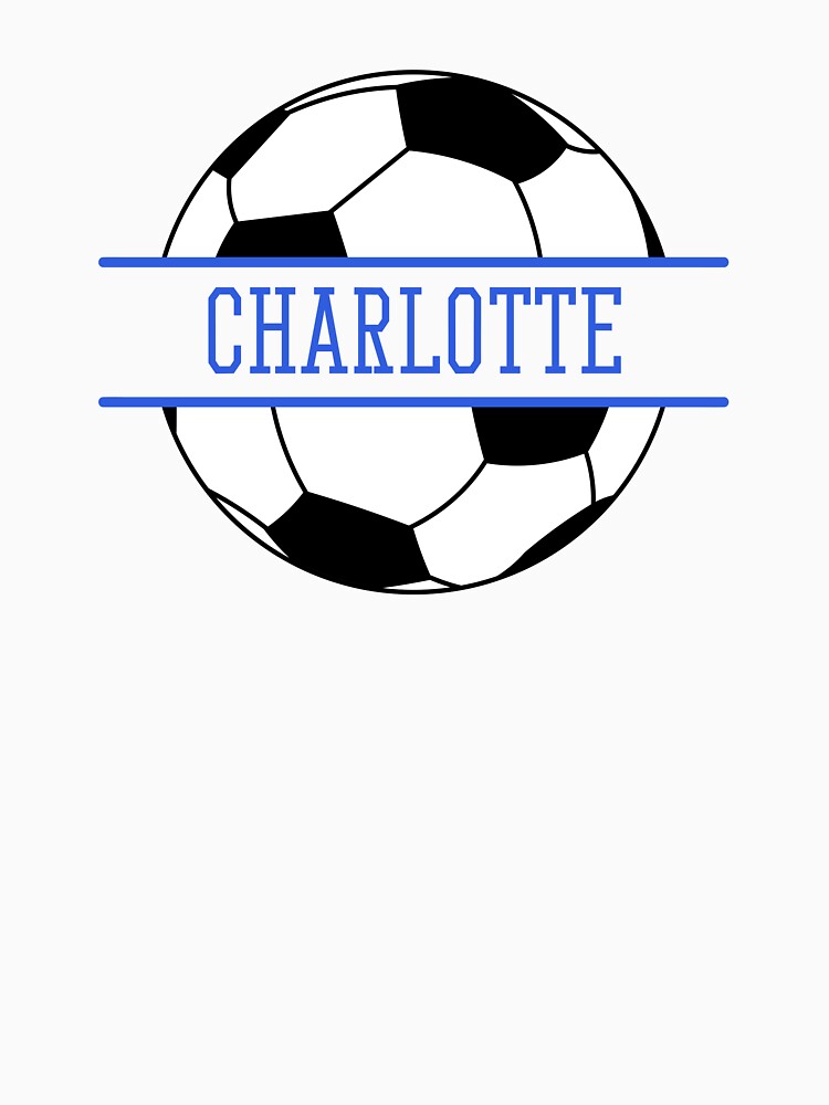 Charlotte Name Personalized Soccer Ball by AtriumHouse
