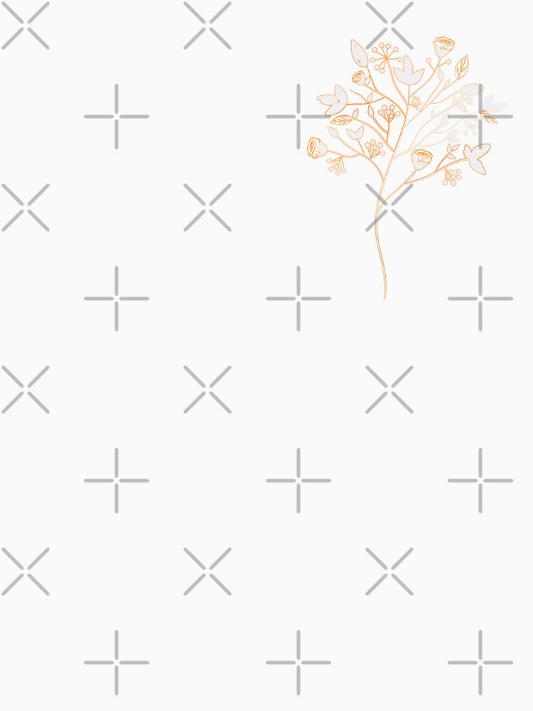 Sketched Tree - Orange by abusygirl