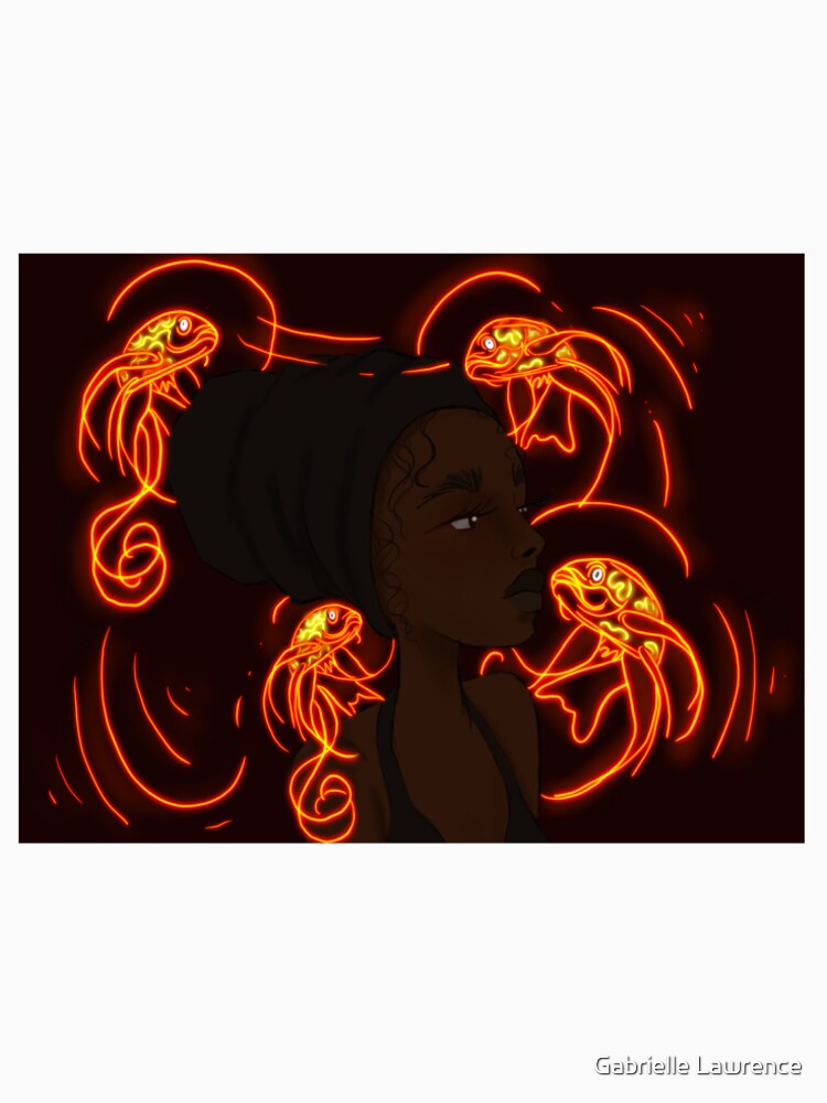 Glow Melanin Cartoon by Gabrielle Lawrence