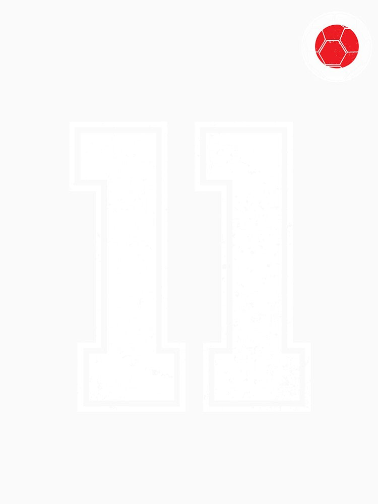 Japan Soccer Number 11 Vintage Sports Fan by LiviuGligoros