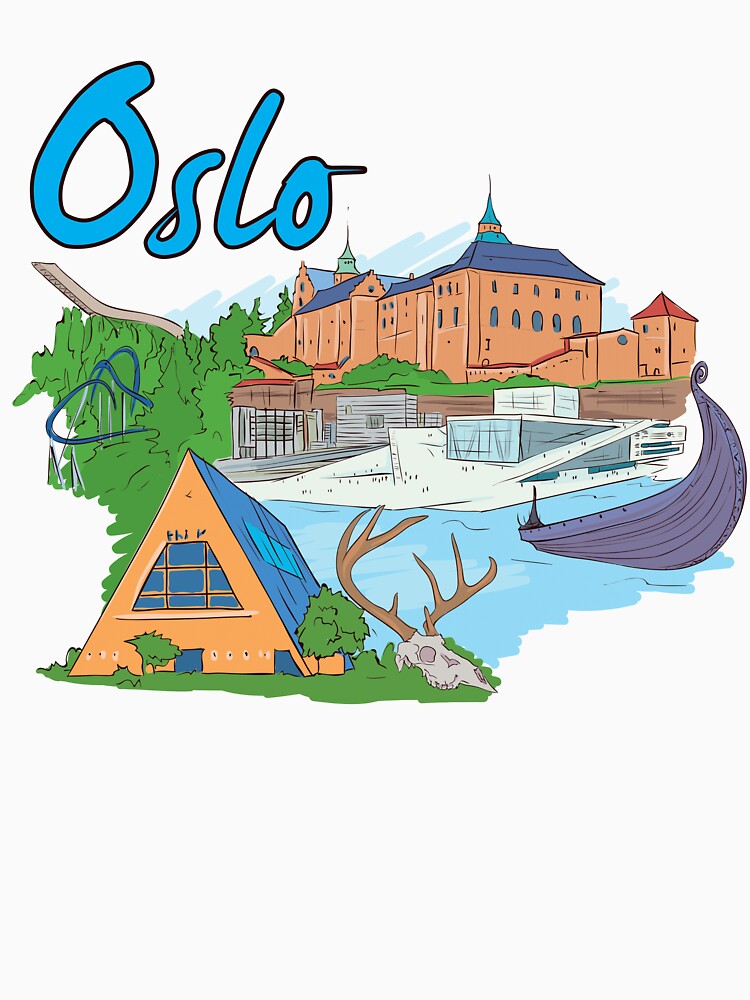 Oslo Norway - Beautiful Places Around The World by Ding-One