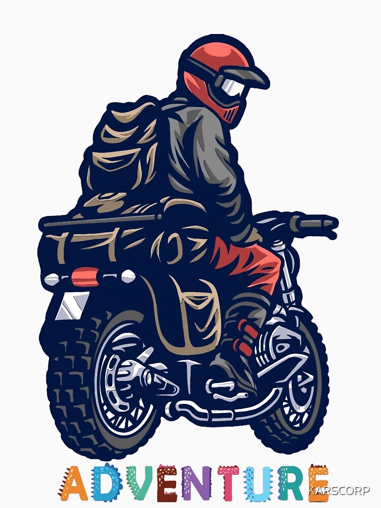Adventure Graphic Printed T-Shirt by KARSCORP