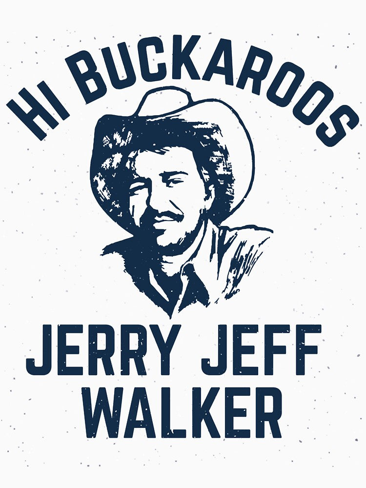 Hi Buckaroos Jerry Jeff Walker Premium by WadeEvan55