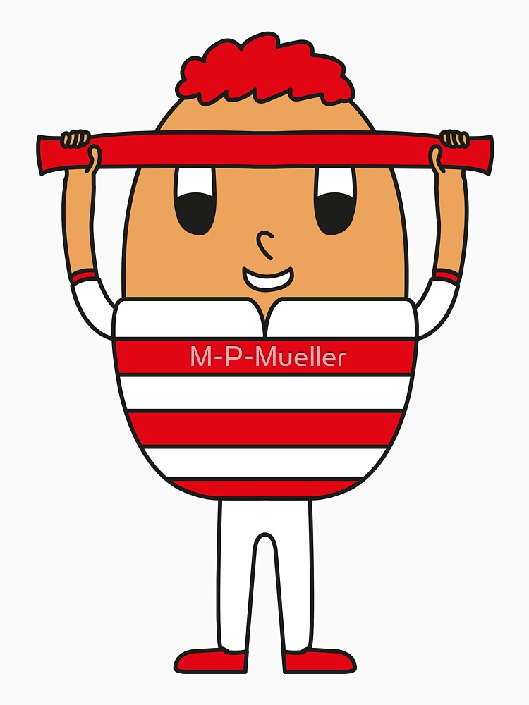 Soccer-Fan Egg by M-P-Mueller