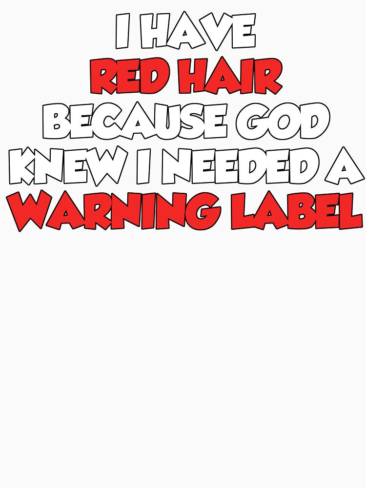 I Have Red Hair by Fairyjam