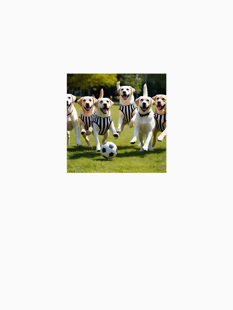 Labradors love football too! Soccer and Dog Lovers - Newcastle United - Any dog, any colour by Humour House Designs