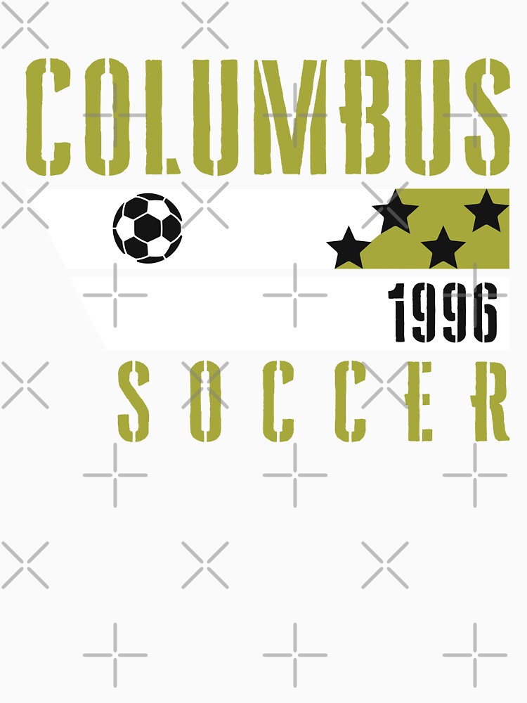 Columbus Soccer 1996 Ohio Retro Vintage Super Soft T-Shirt by relso