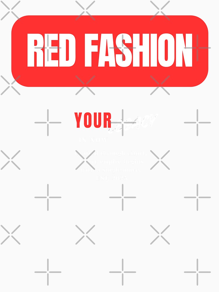 RED FASHION - NEW STYLER - shirt t-shirt by NewStyleRR