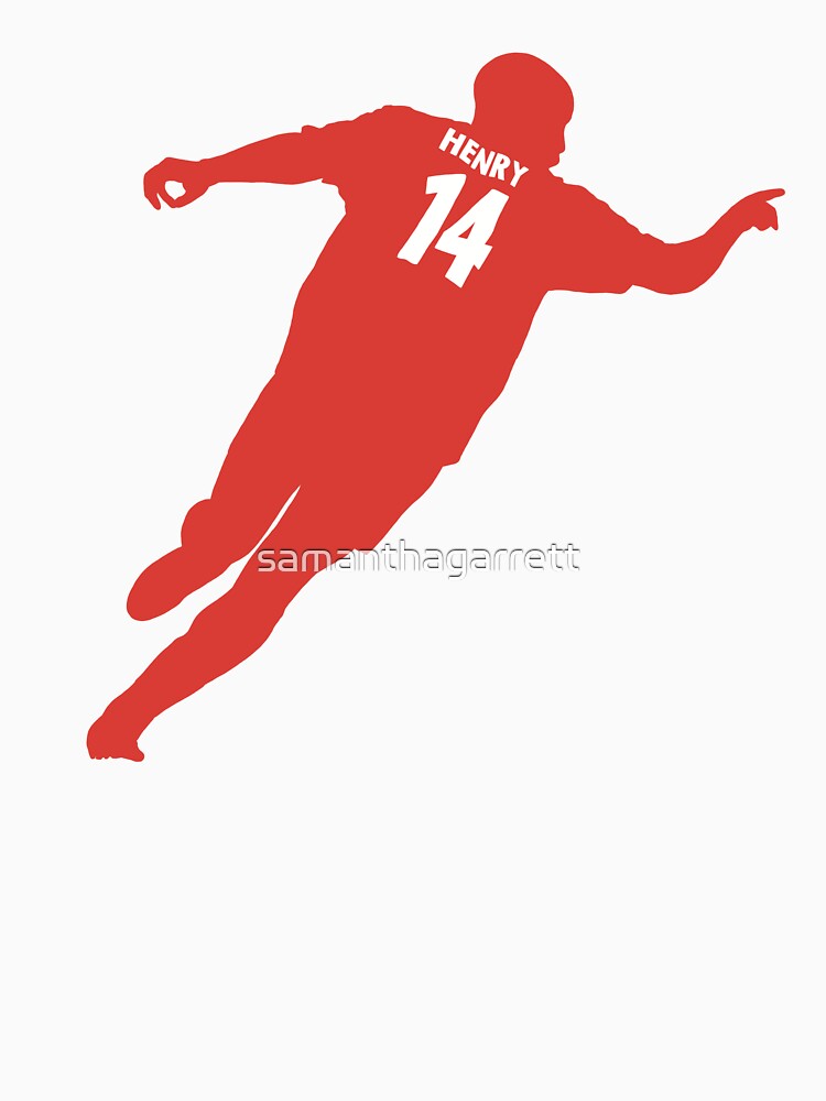 Thierry Henry Silhouette Illustration by samanthagarrett