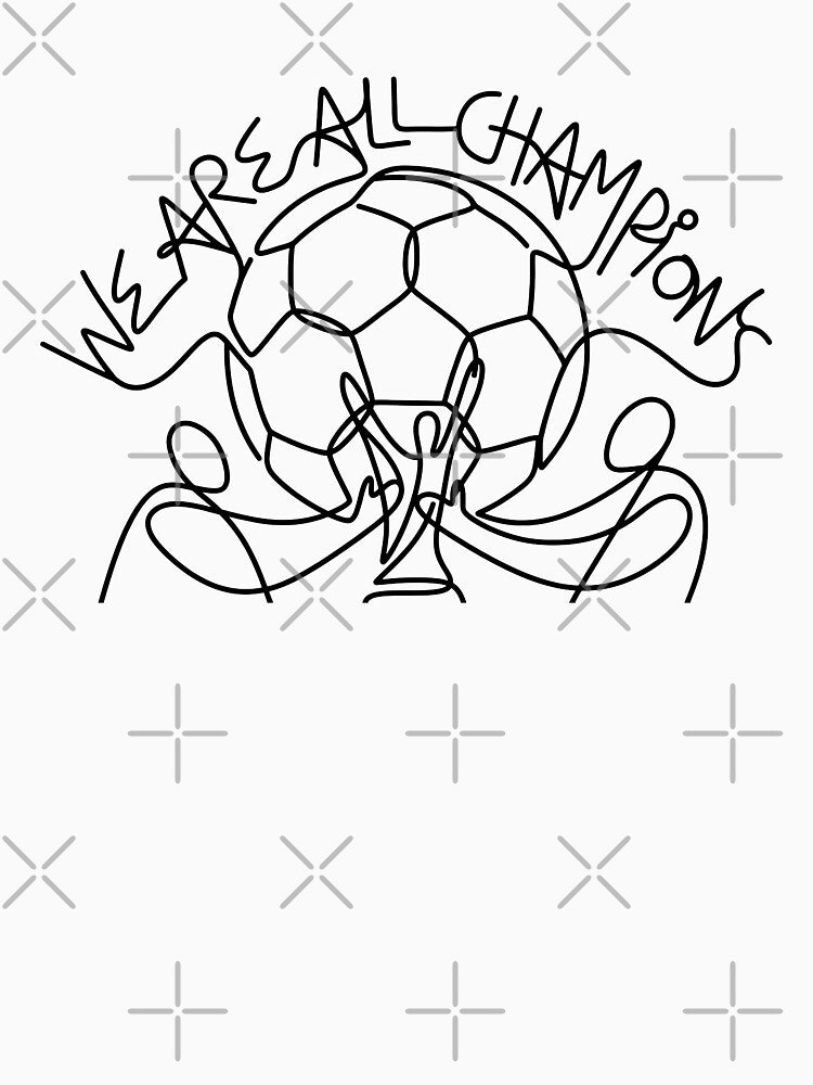 Football Champions: "we are all champions" by YOU SHOP NOW