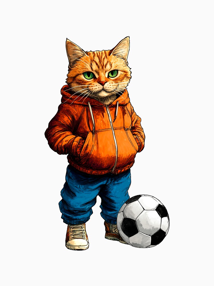 Footballer Cat by Soulskier