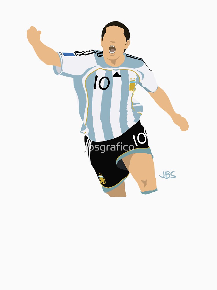 Juan Roman Riquelme Celebration by jbsgrafico
