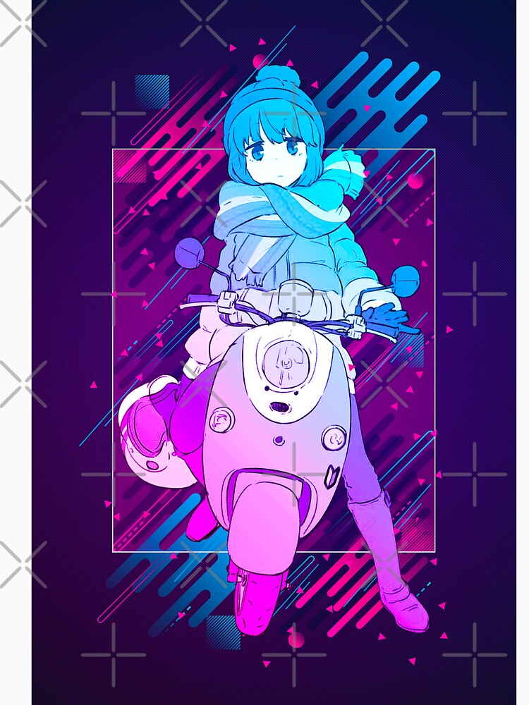 Rin | Yuru Camp | Modern Graphic Design by Eroshi