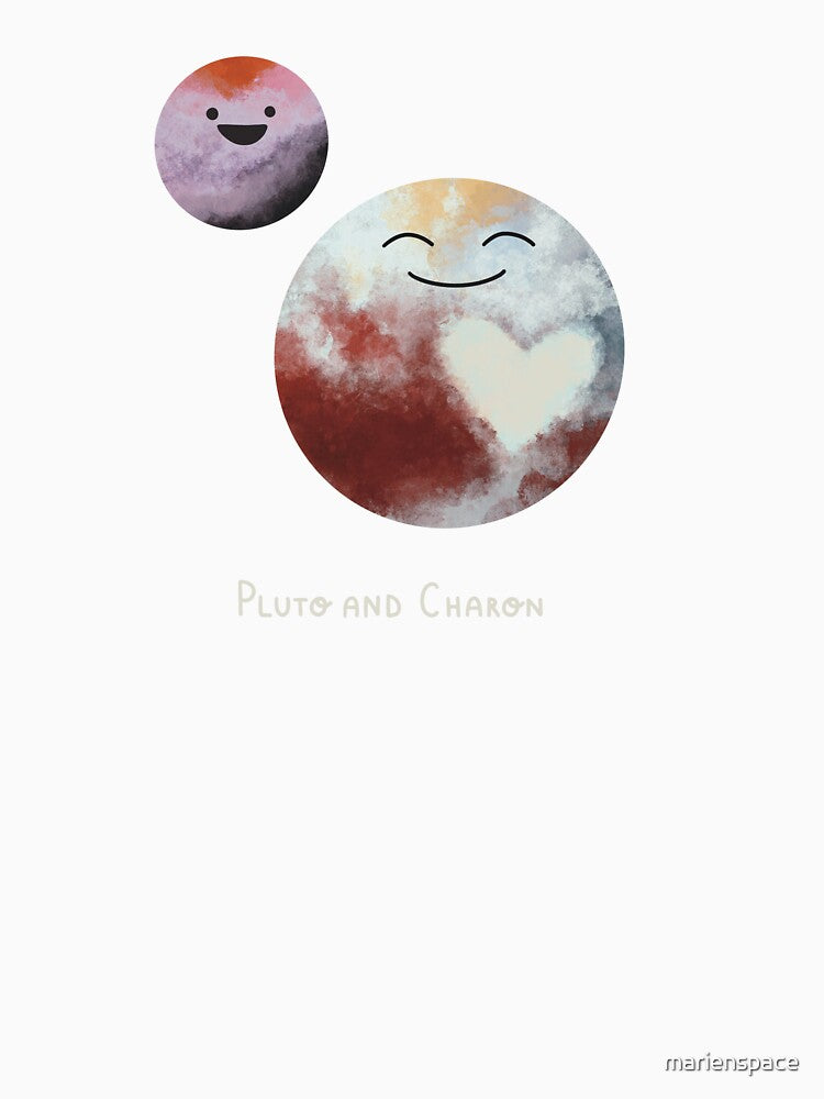 Pluto and Charon by marienspace