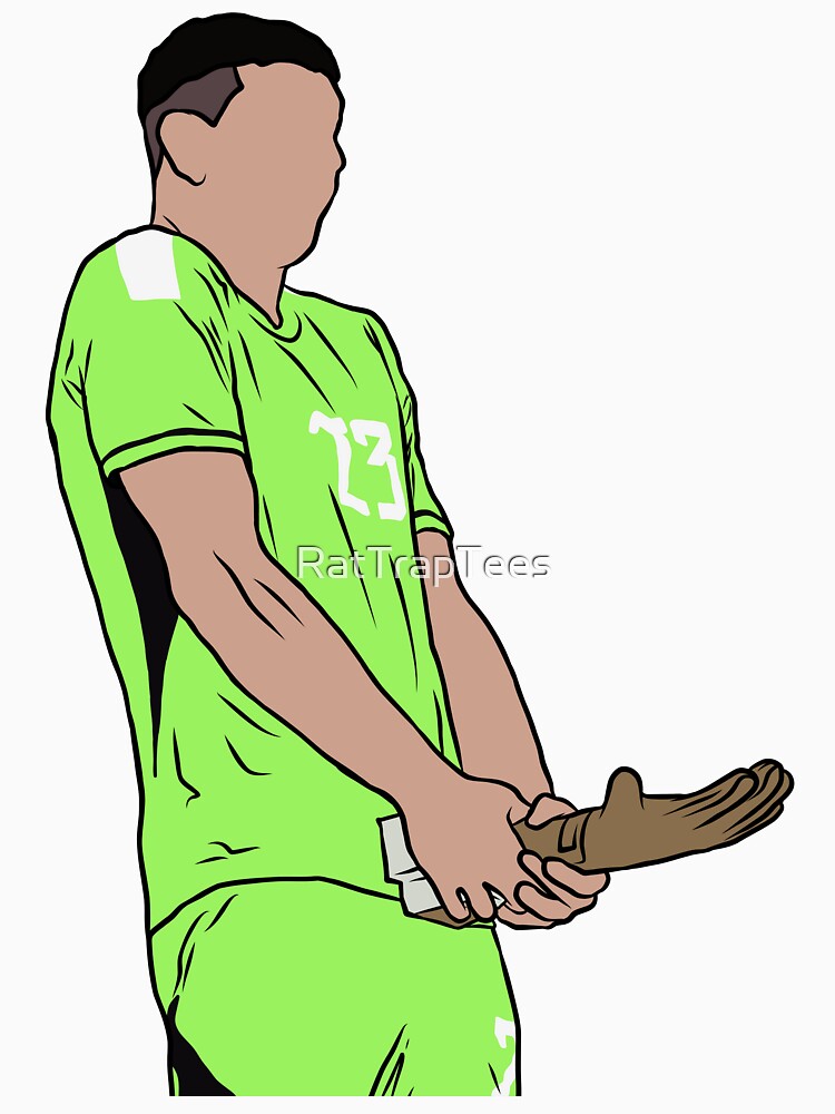 Emiliano Martinez Funny Celebration by RatTrapTees