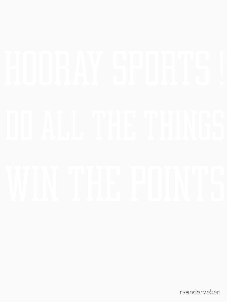 Hooray Sports Shirt | Funny Soccer Mom Tee | Game Day Gift | Sports Parent Crewneck by rvanderveken