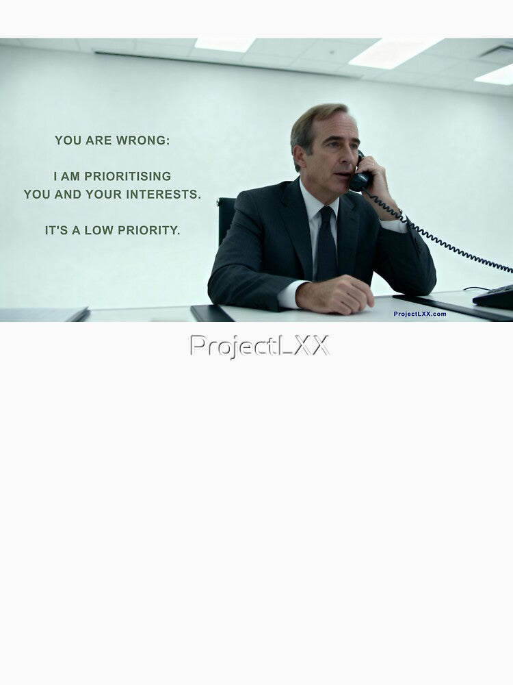 I wish I could say that! Priorities by ProjectLXX