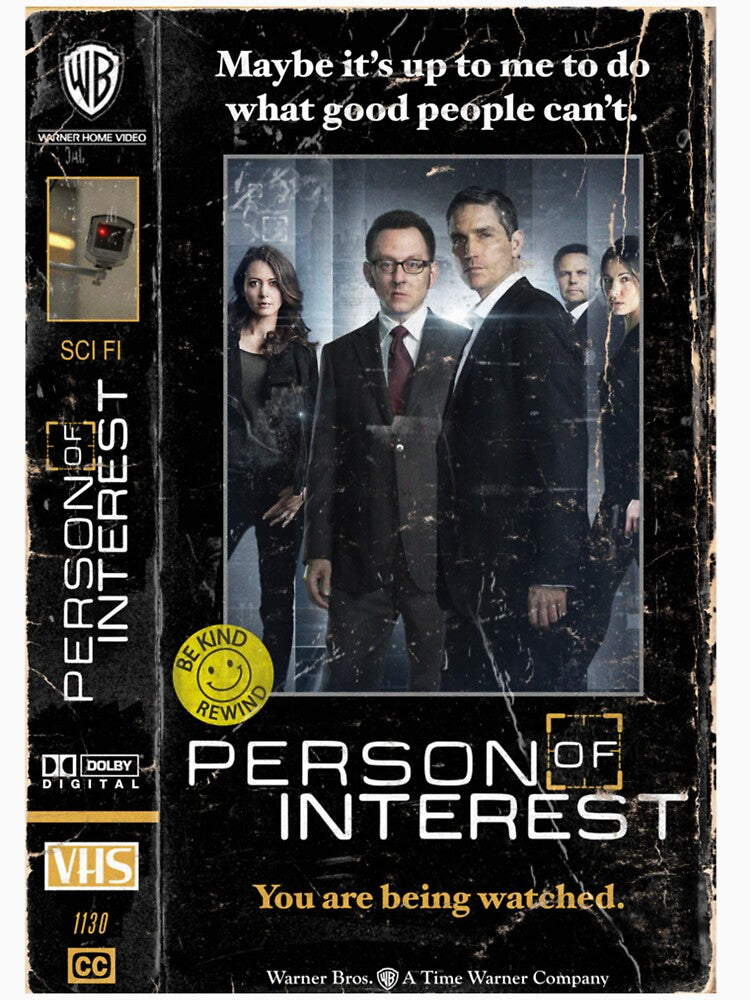 Person of Interest VHS- Limited Edition | Perfect Gift by cymkadebbie