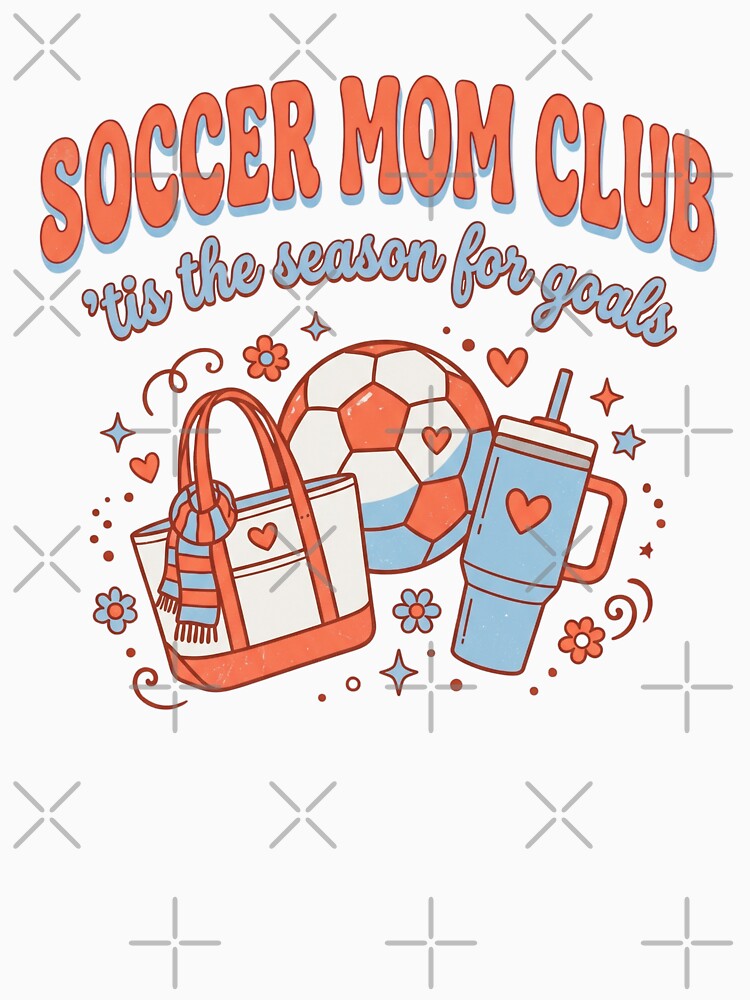Soccer Mom Club Tis The Season For Goals by dudelinart