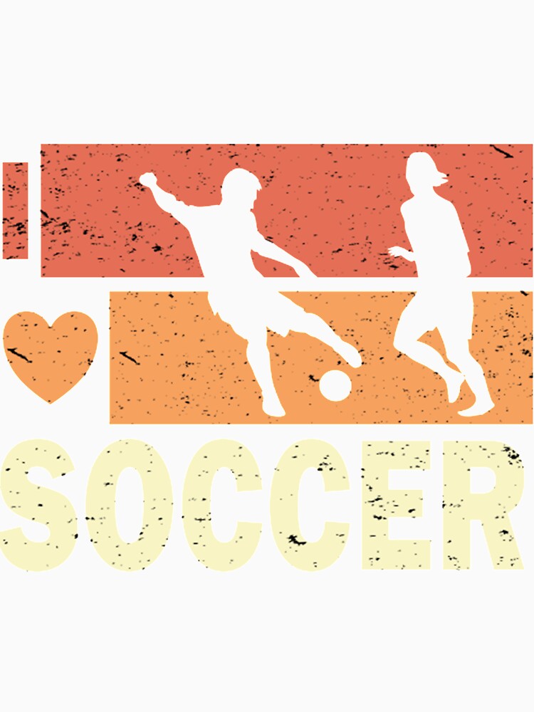 I Love Soccer Dribbling by IsabellasVintag