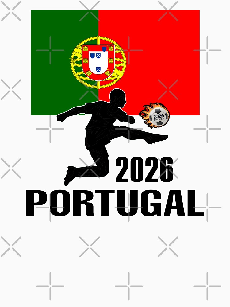 Portugal Soccer T-shirt 2026 by benchpod47