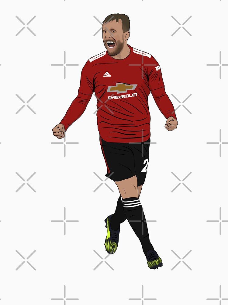 Luke Shaw Goal Celebration Vs City by Hevding