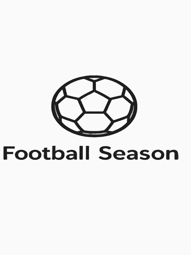 Football Season | Minimalist Soccer Graphic Tee by ArthUpscale