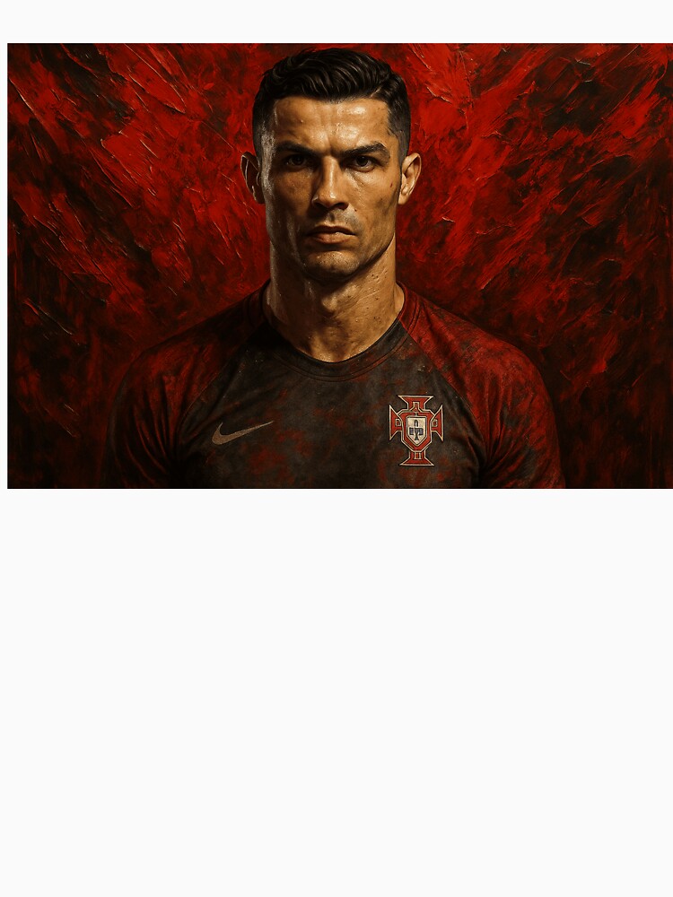 Cristiano Ronaldo Portrait by SahulArtGallery