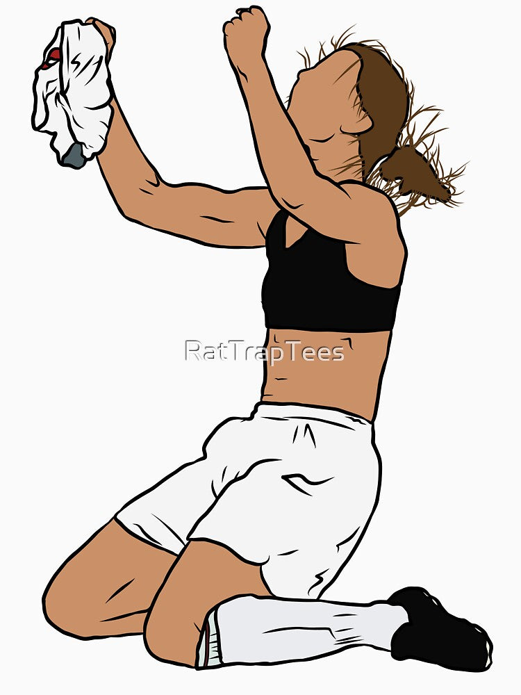 Brandi Chastain Iconic Celebration by RatTrapTees