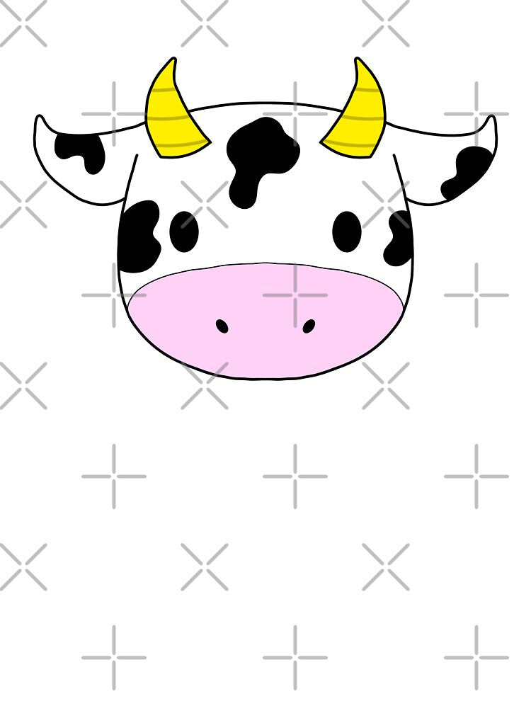 Kawaii Cow - Plain by TheeForestFox Shop