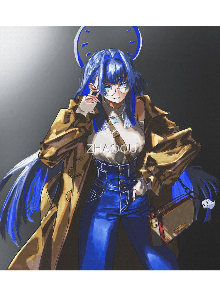 ouro kronii Hololive EN fanmerch by ZHAQQU