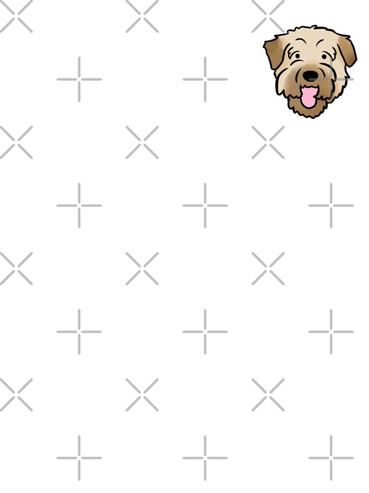 Soft coated wheaten terrier cute illustration by Yarafantasyart