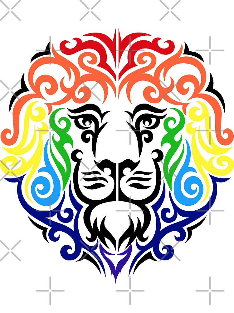 Heart Of A Lion - Rainbow -  LGBTQ by Dead-Famous