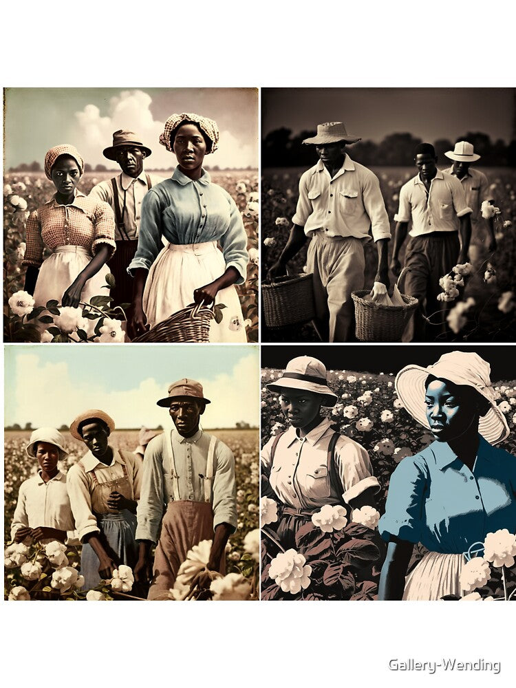 Working In A Cotton Field by Gallery-Wending