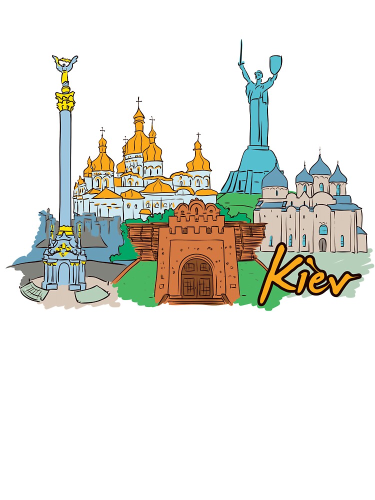 Kiev Ukraine - Beautiful Places Around The World by Ding-One
