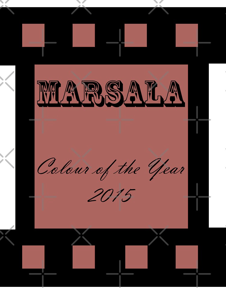 Beautiful Cushions/ T- Shirt Marsala Pantone colour of the year 2015 by ozcushions
