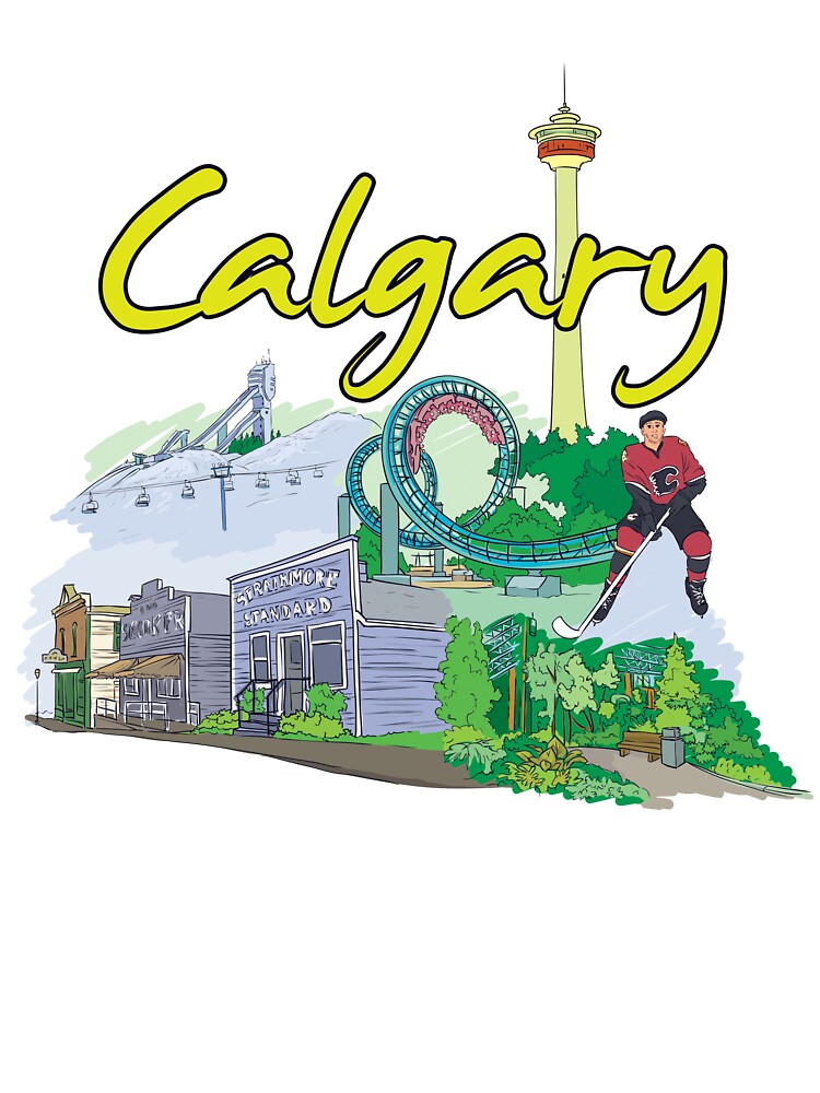 Calgary Canada - Beautiful Places Around The World by Ding-One