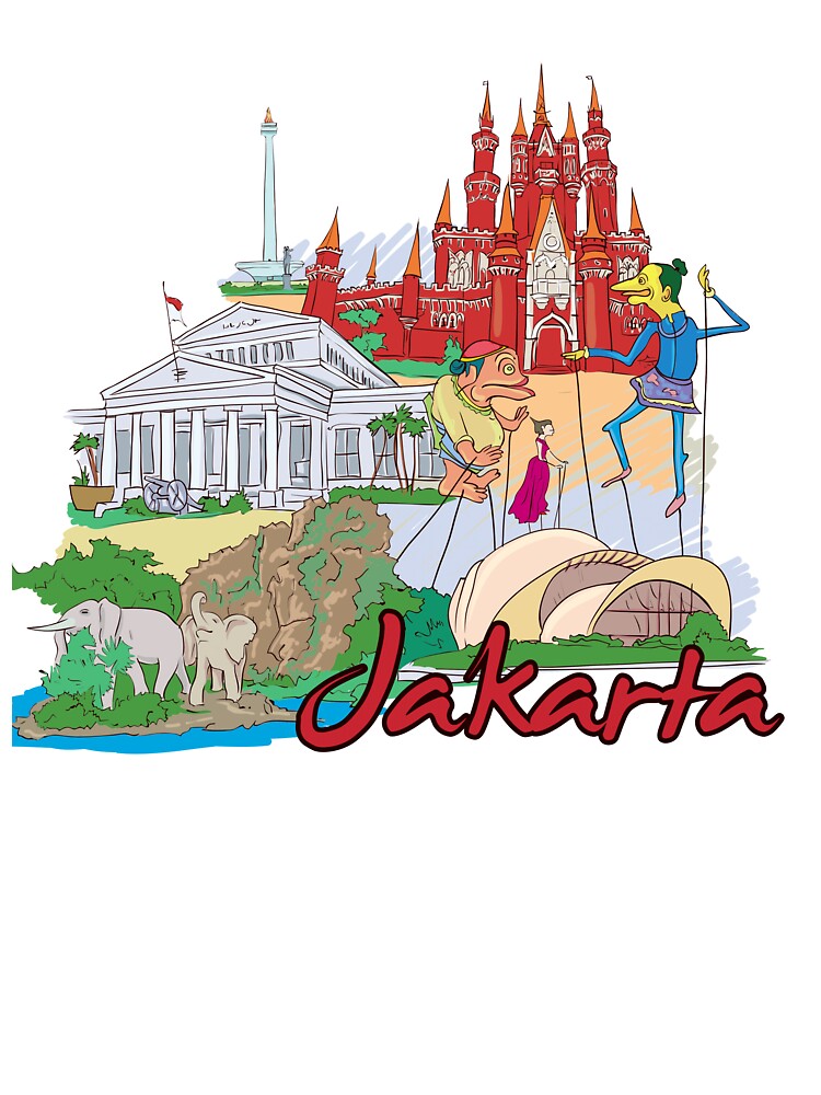 Jakarta Indonesia - Beautiful Places Around The World by Ding-One