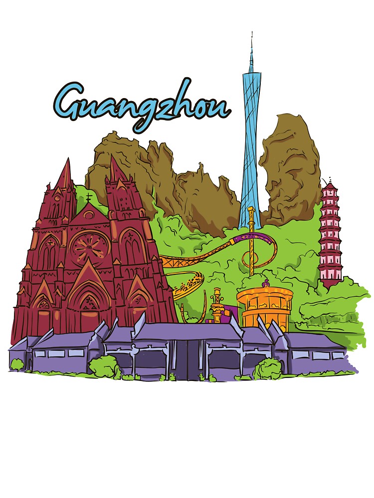 Guangzhou China - Beautiful Places Around The World by Ding-One