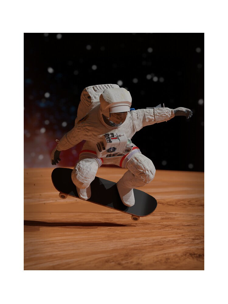 Martian skateboarding by Vattila