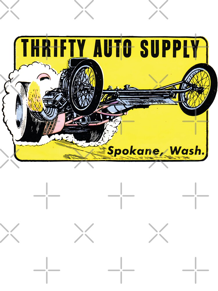 Vintage Thrifty Auto Supply hemi rail dragster by retropetrol