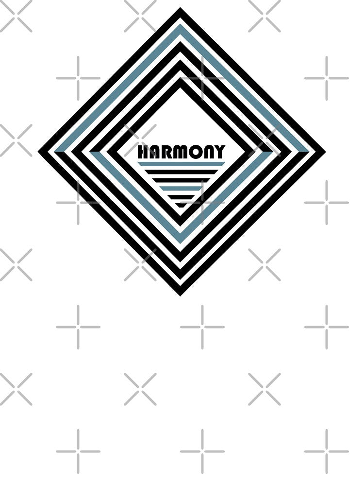Harmony. Geometric Design. Simple Quote. Mosaic. Simple Design. Urban Style. Casual Style. Modern Design. by ElenasCorner