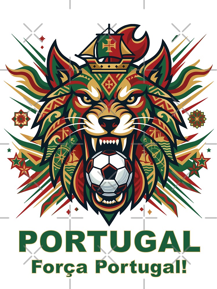 World Cup Portugal Football Wolf by MarcV88