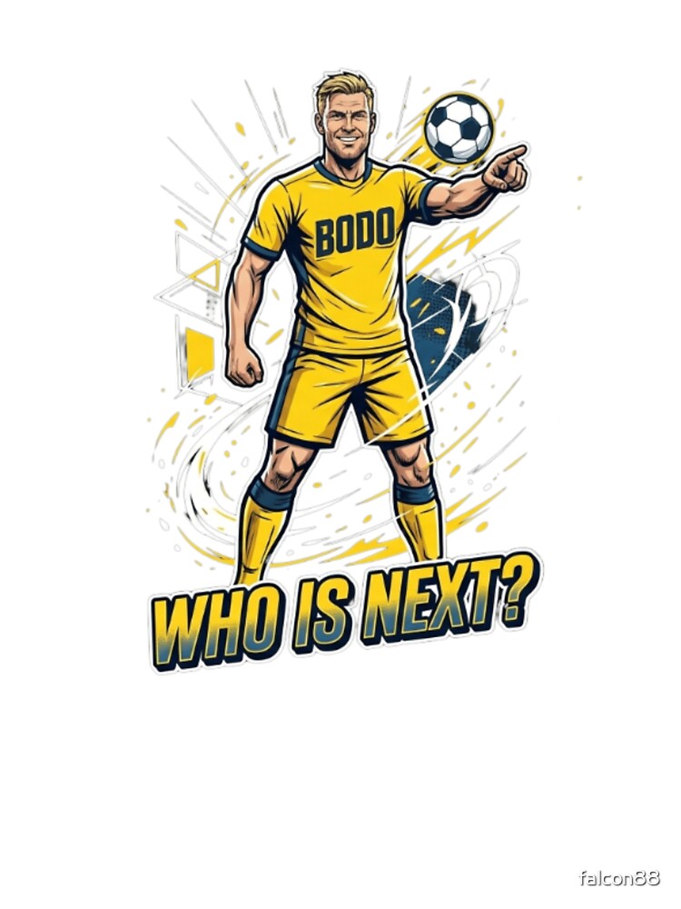 BODO Who Is Next Challenge Football T-Shirt by Imaginarium of Chaos falcon88