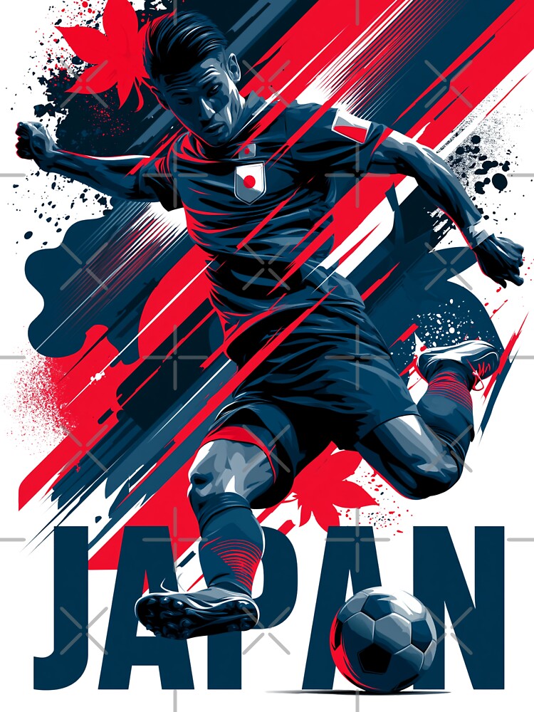 Japan Soccer by StudioRedKoala