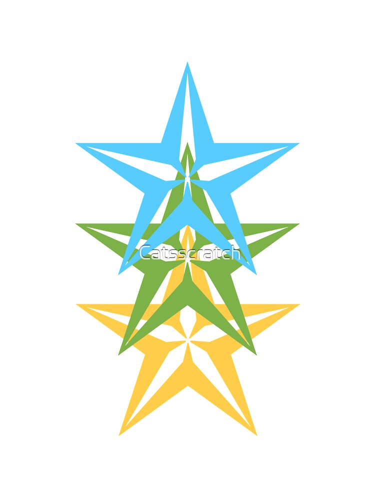 Three stars by Catsscratch