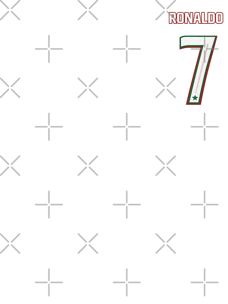 Cristiano Ronaldo Number 7 Portugal by myJPEG