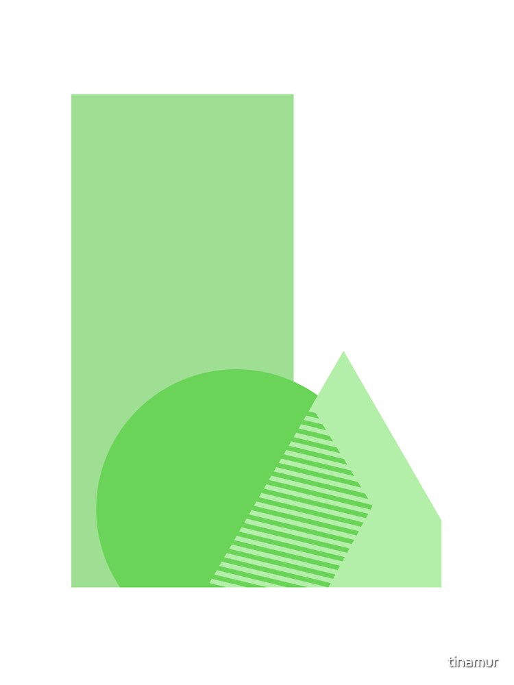 Basic Green Shapes by tinamur